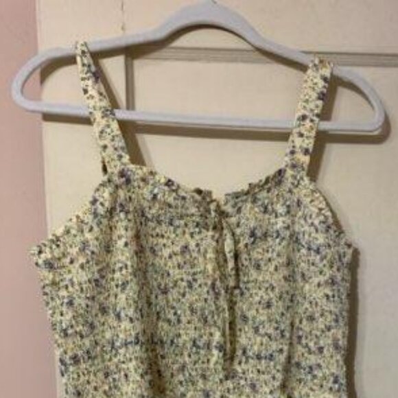 GRACE KARIN Women's 2025 Summer Floral Boho Dress Square Neck Strapped Swing - Picture 2 of 6